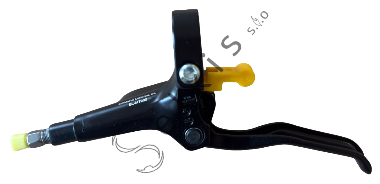 Shimano disc brake – assembled J-kit set, BL-MT200 (L) + BR-MT200 (F), hose 850 mm (SM-BH59-SS black) + assembled J-kit set, BL-MT200 (R) + BR-MT200 (R), hose 2000 mm (SM-BH59-SS black)