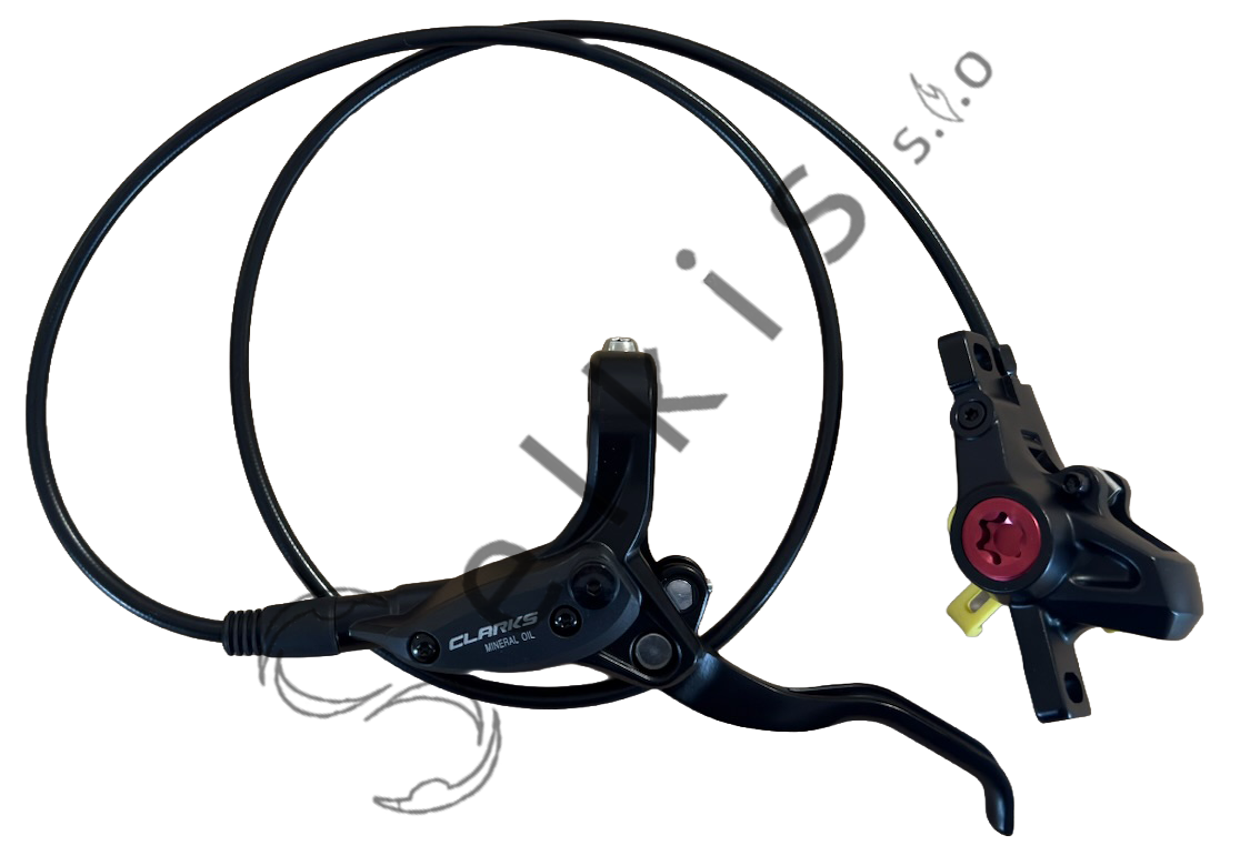 Brake set Clarks M2 (front + rear), incl. brake levers, hose 900 > 1500 mm