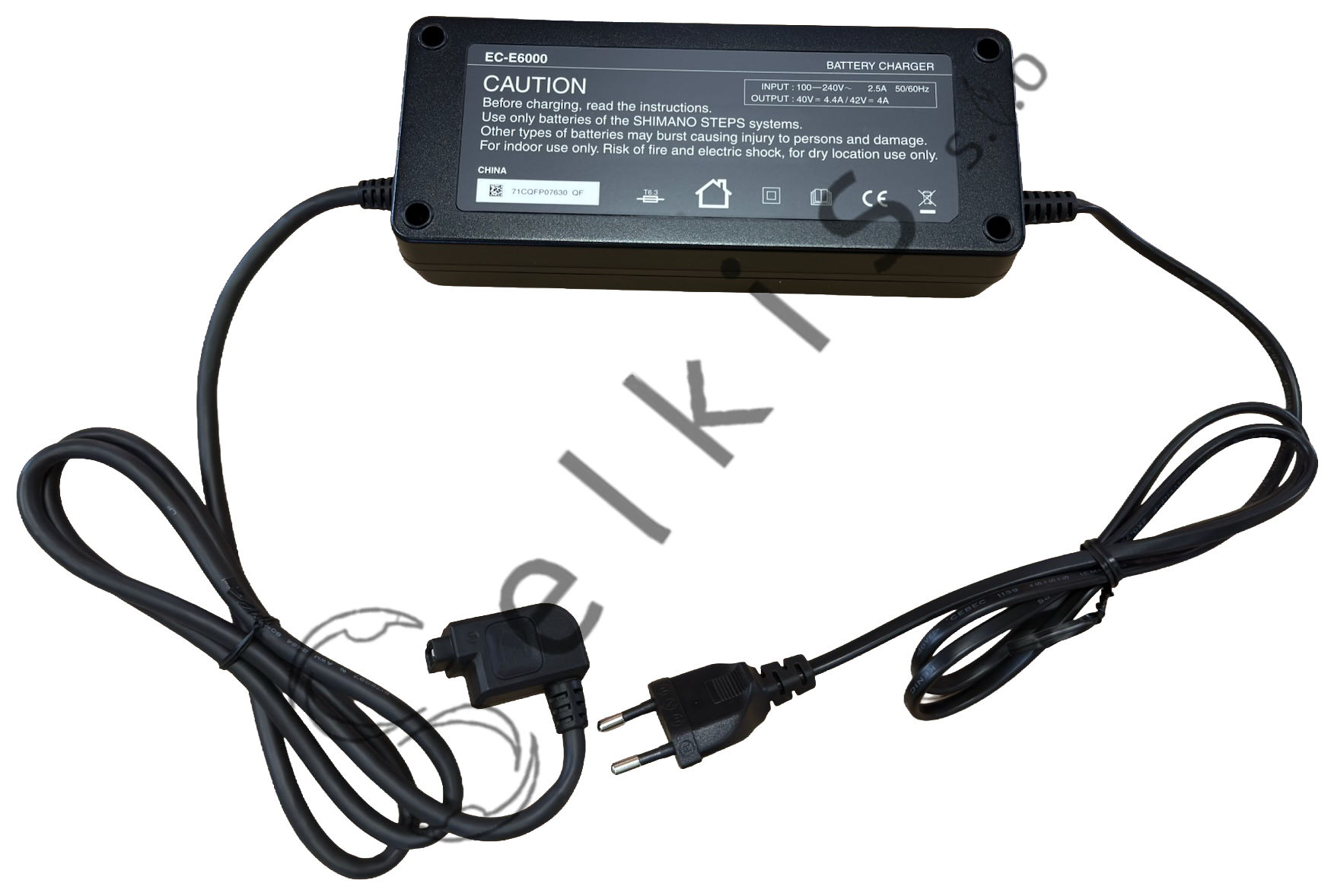 Shimano battery charger EC-E6000-1 with adapter