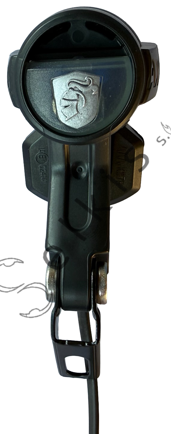 Front light AXA BLUELINE 30 E-BIKE 6V JST (55 cm) with bracket