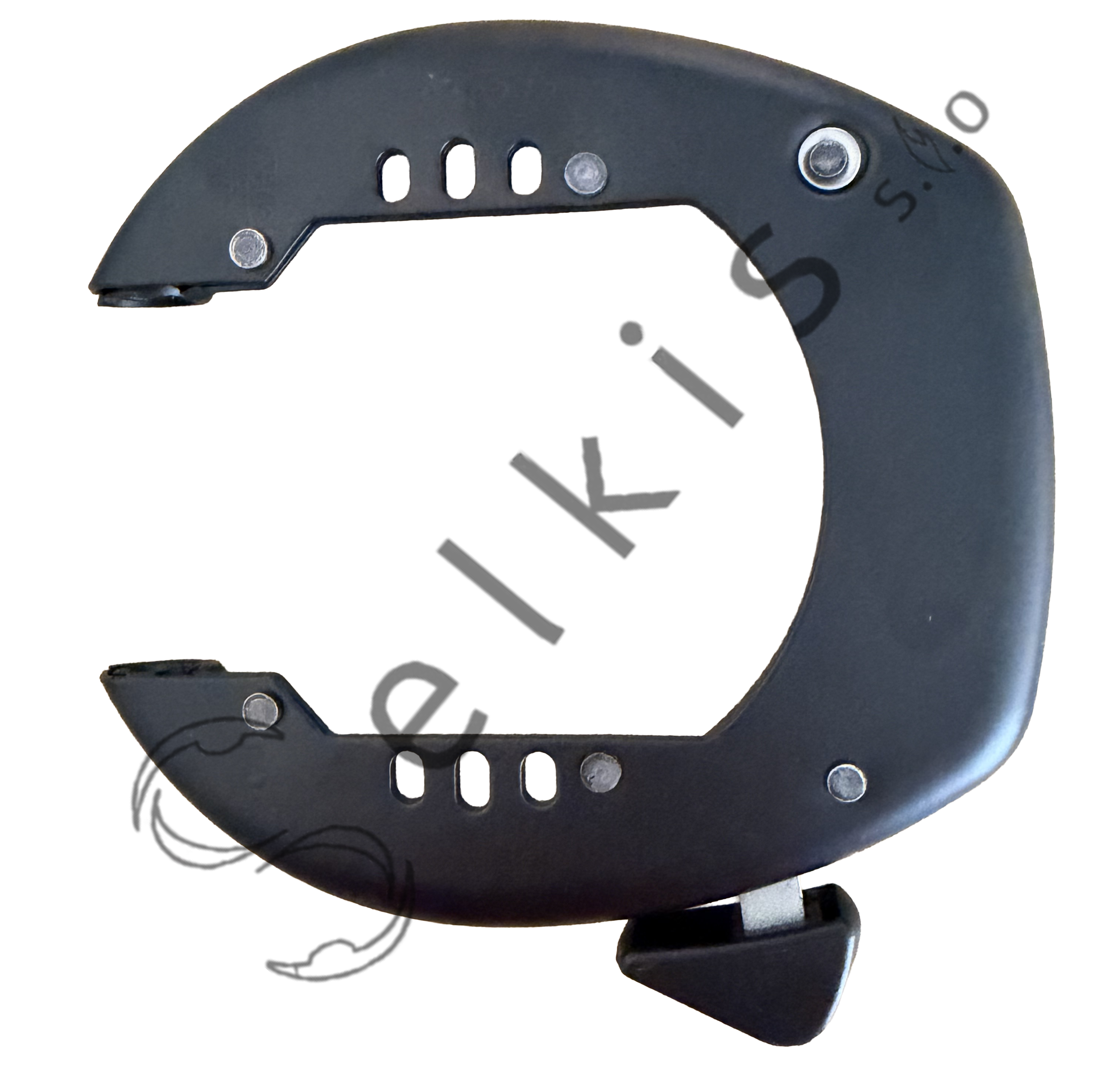 Abus frame lock Shield 5750L black plus battery lock DT2