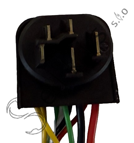 Bosch cable Powertube 520 mm without charging socket