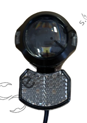 Front light AXA compact line CL35E/JST 40 cm