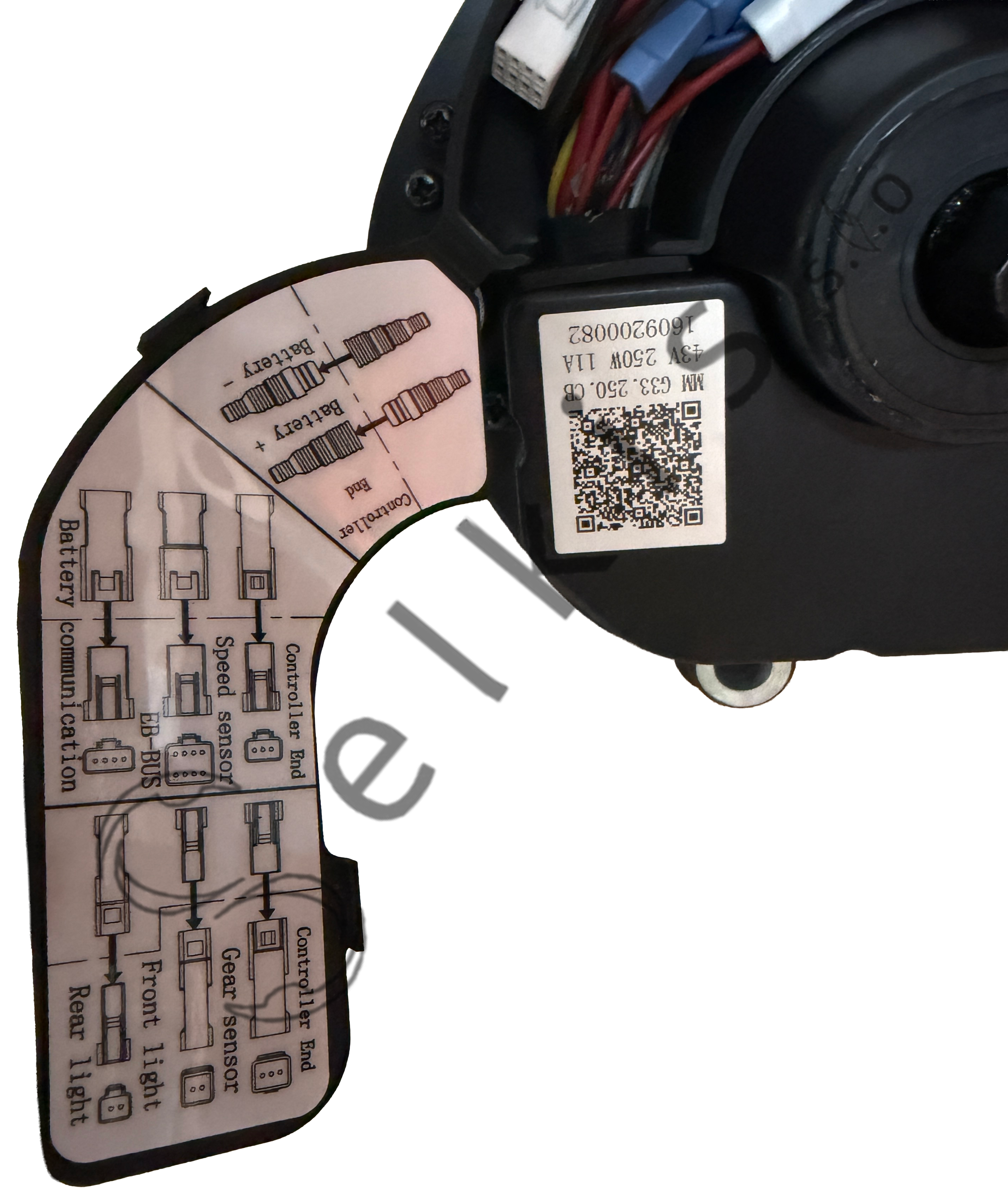 Mid-drive motor Bafang Maxdrive 43v 250Wh 80Nm without accessories