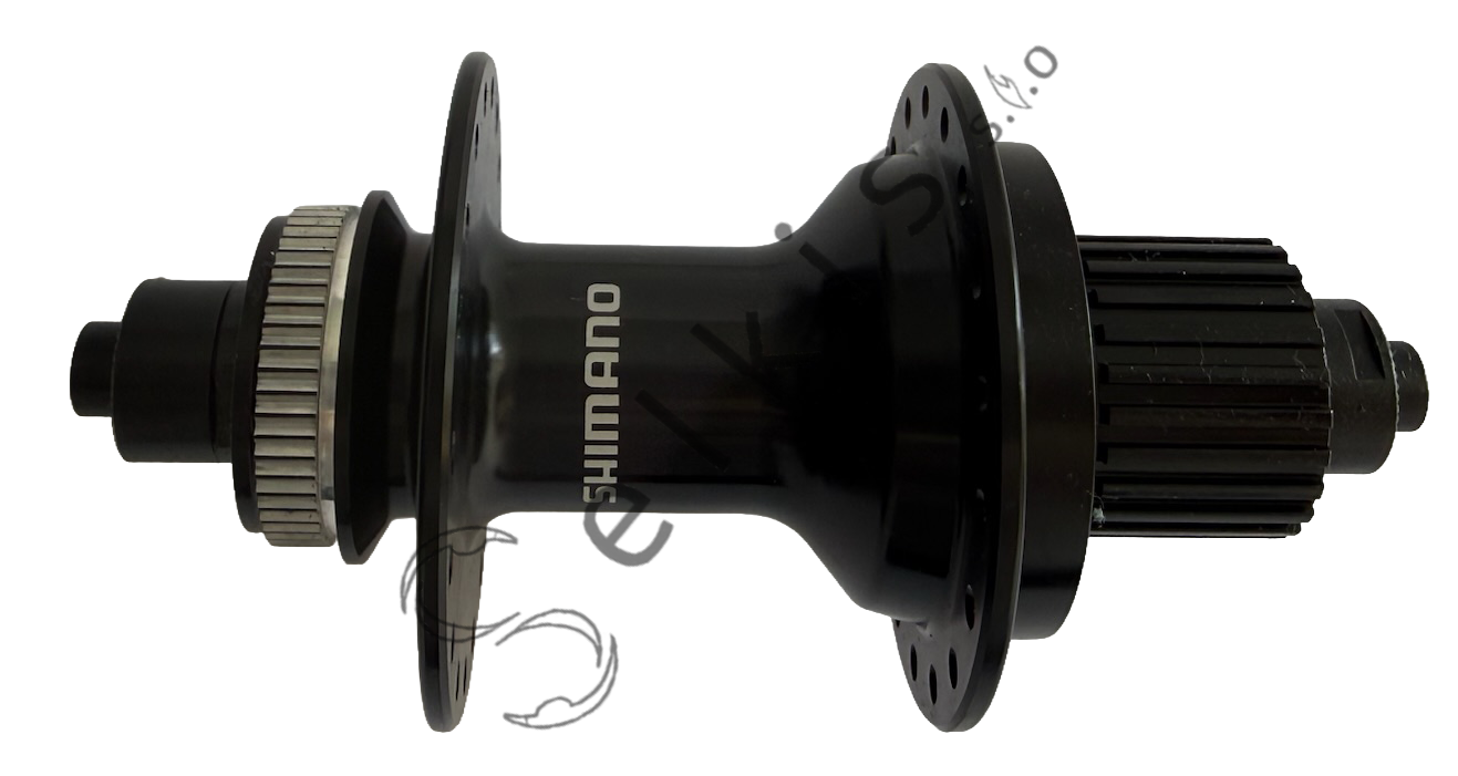Shimano rear hub MT500 36 holes QR 12-speed black