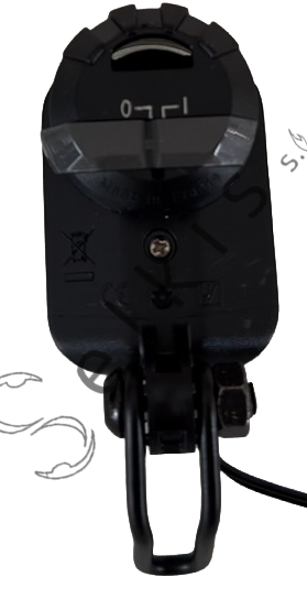 Front light AXA Pico 30  with switch