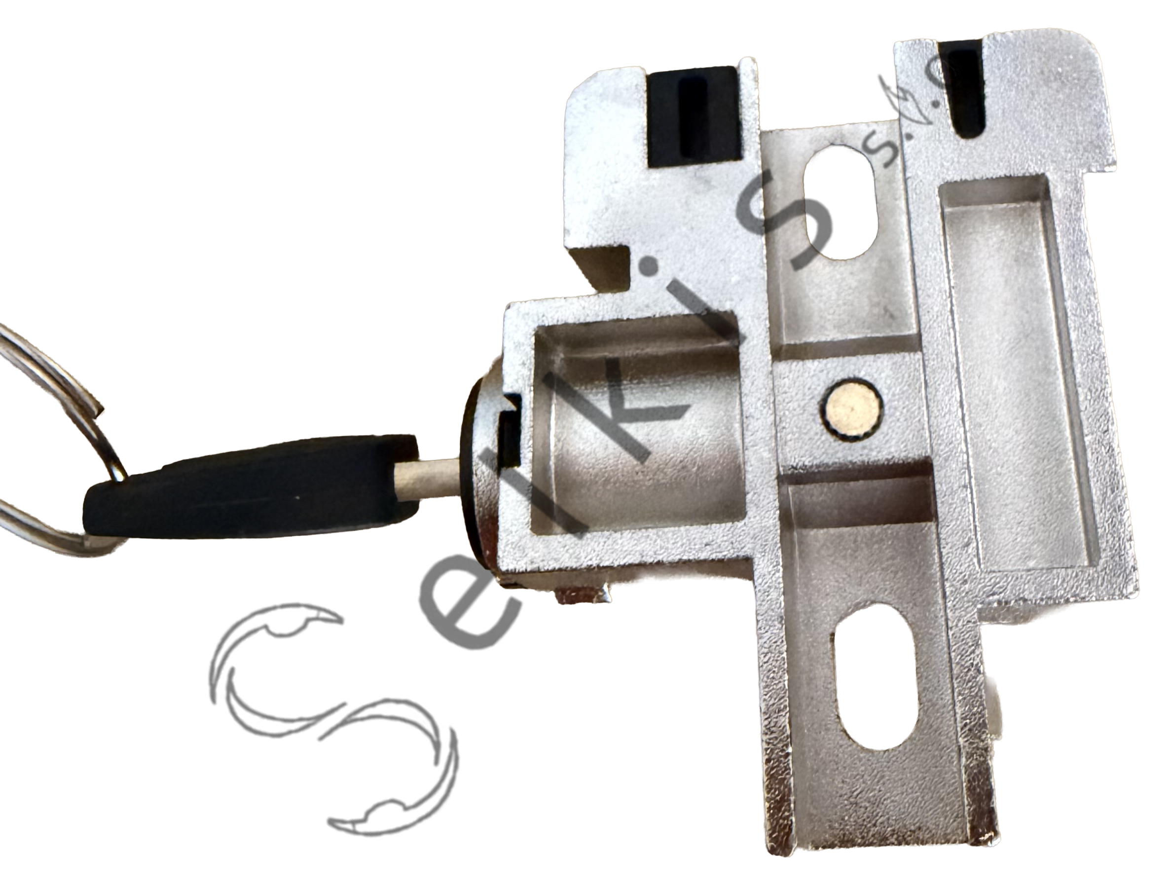 Abus frame lock Shield 5750L black plus battery lock DT2