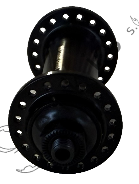 Hub front Shimano SH-TX500, black, spacing 100/108 mm, aluminium, 36 holes, with quick release