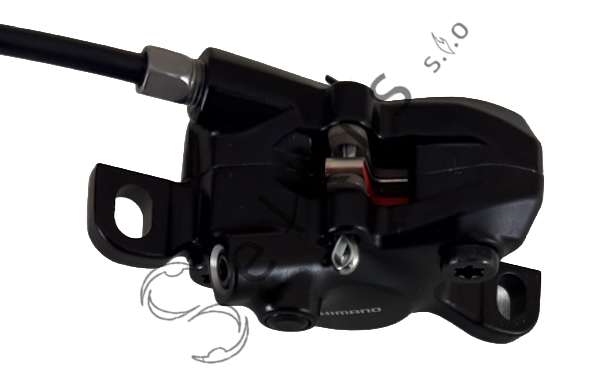 Shimano front disc brake – assembled J-kit set, BL-MT201 (L) + BR-MT200 (F), hose 1000 mm (SM-BH59-SS black)