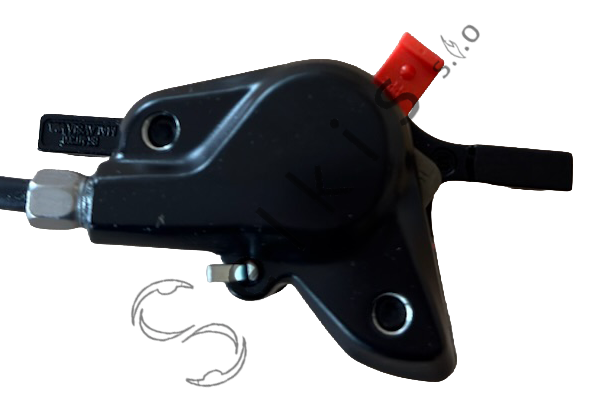 Shimano disc brake – assembled J-kit set, BL-MT200 (L) + BR-MT200 (F), hose 850 mm (SM-BH59-SS black) + assembled J-kit set, BL-MT200 (R) + BR-MT200 (R), hose 2000 mm (SM-BH59-SS black)