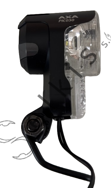 Front light AXA Pico 30  with switch