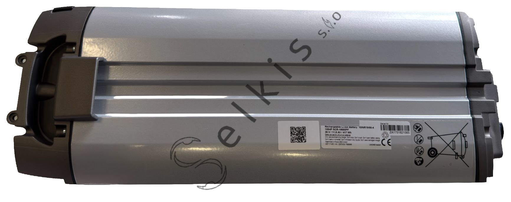 Battery BMZ Batt.Pak Ion-400-2 series 36V 11.6Ah silver 18