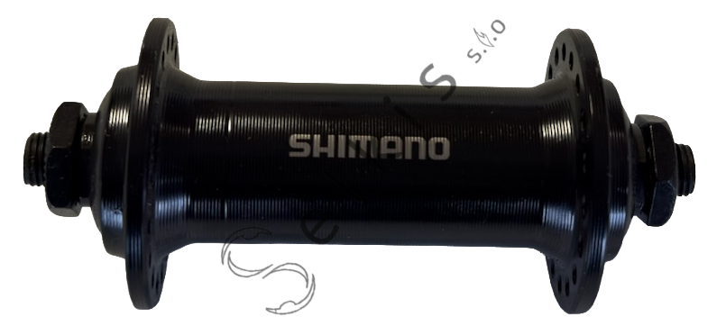 Hub front Shimano SH-TX500, black, spacing 100/108 mm, aluminium, 36 holes, with quick release