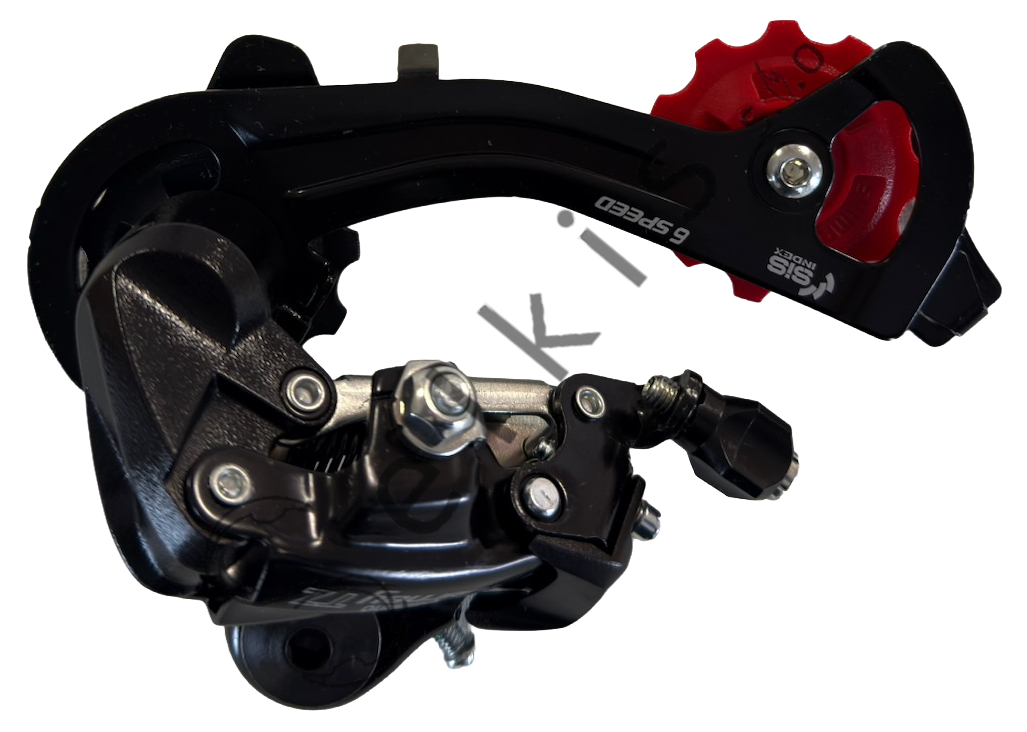 Derailleur Shimano TZ500 GS Tourney, black, 6-speed, without hanger