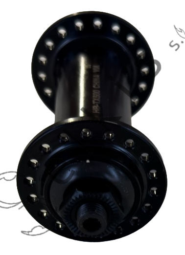 Hub front Shimano SH-TX500, black, spacing 100/108 mm, aluminium, 36 holes, with quick release