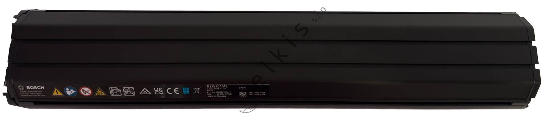 Battery Bosch Inner Tube Horizontal 625Wh /17.4Ah/ 36V - 2022