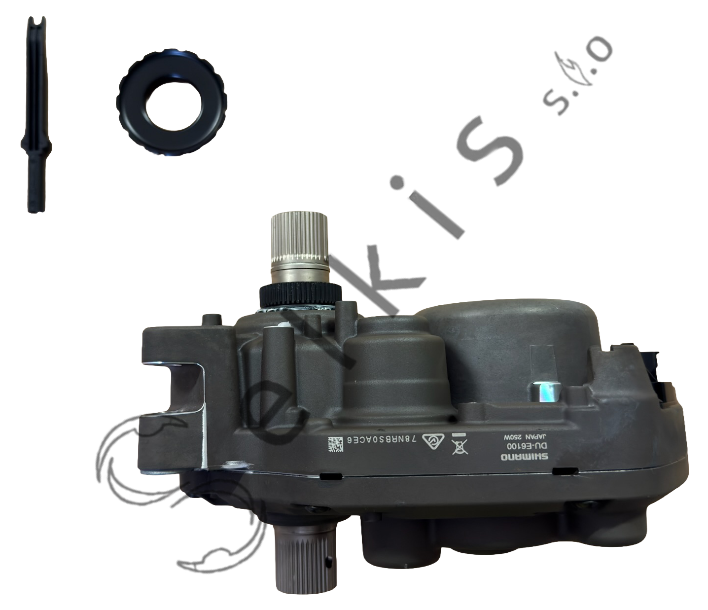 Motor Shimano STePS DU-E6100, without sensor and without cover, black
