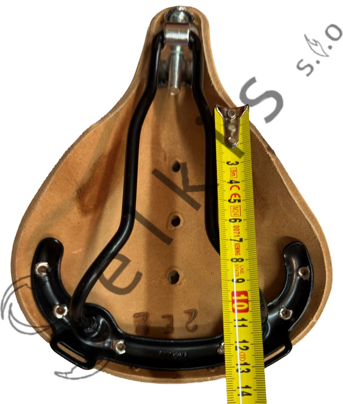 Saddle BROOKS B17S HONEY Brown Lady, w/o clamp w/o spring