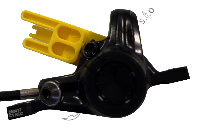 Magura hydraulic disc brake front MT-C/Performance L=2400