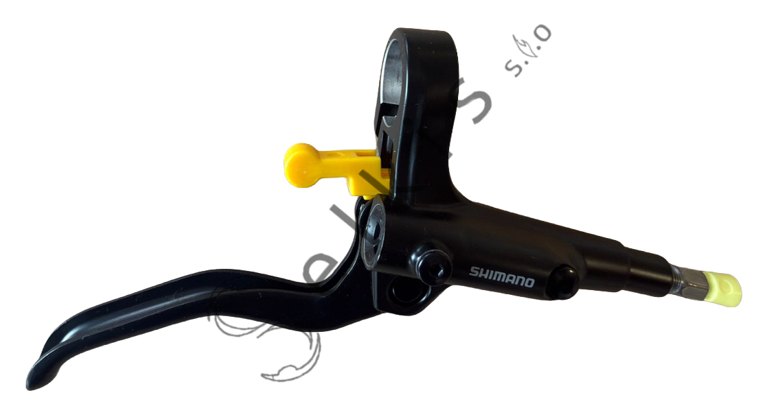 Shimano MT201 disc brake set (pair: left/front + right/rear), black, resin pads (without cooler), hose 850 > 2000 mm (SM-BH59-SS black), SM-MA-F180P/P2, bulk