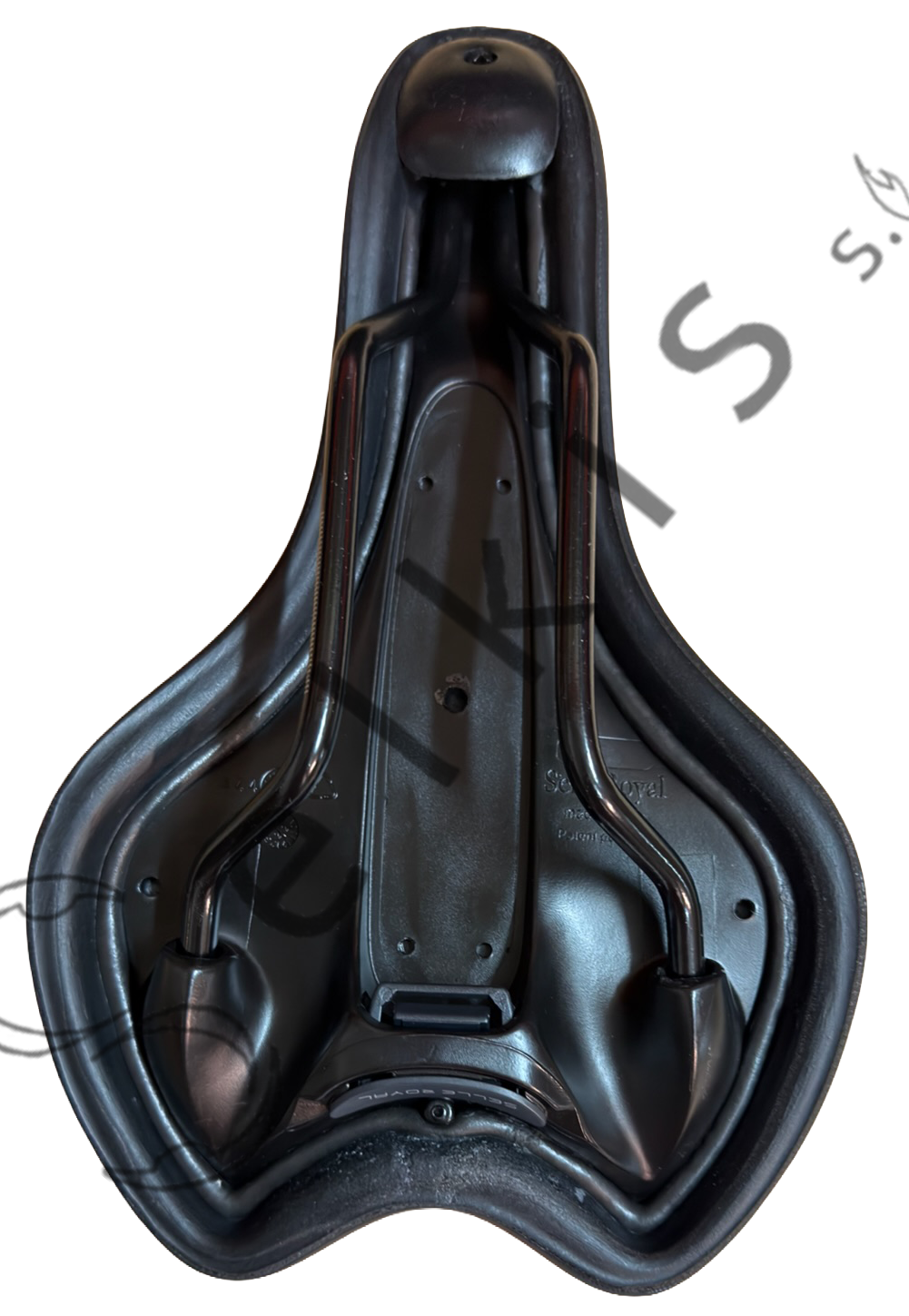 Saddle Selle Royal ARIEL 5458HR3 1 black PMS877 silver