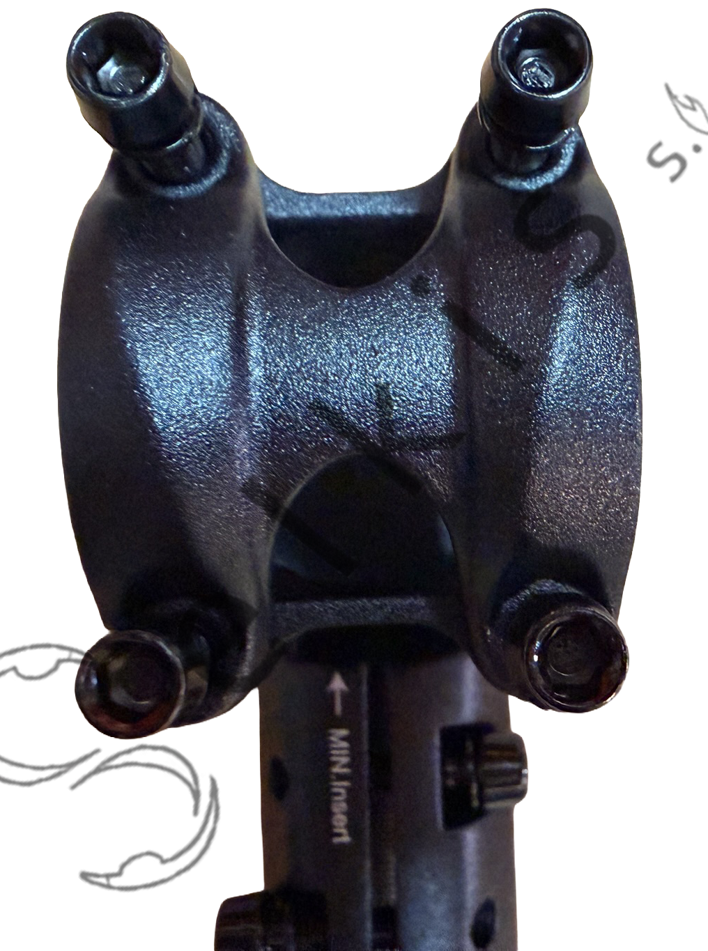Stem Satori up2 + adjustable 31.8 mm 65 mm axis black