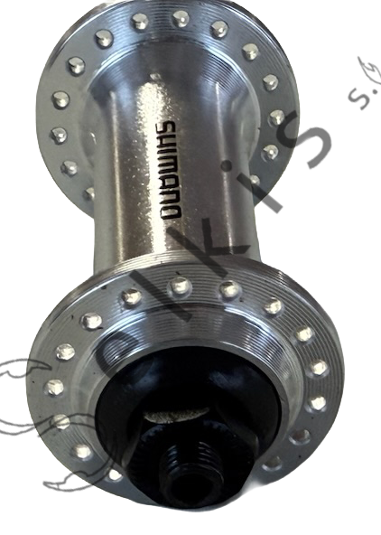 Hub front Shimano SH-TX500, silver, spacing 100/108 mm, aluminium, 36 holes, with quick release