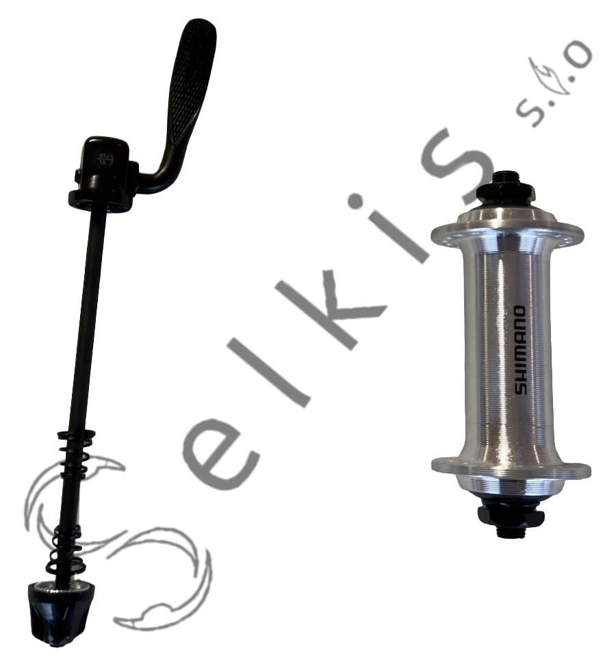 Hub front Shimano SH-TX500, silver, spacing 100/108 mm, aluminium, 36 holes, with quick release