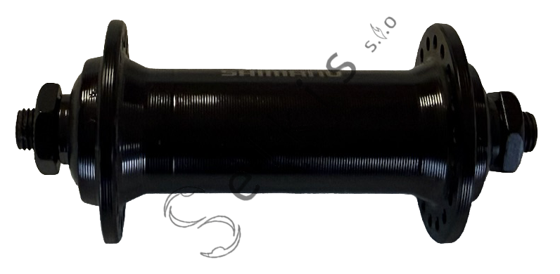 Hub front Shimano SH-TX500, black, spacing 100/108 mm, aluminium, 36 holes, with quick release