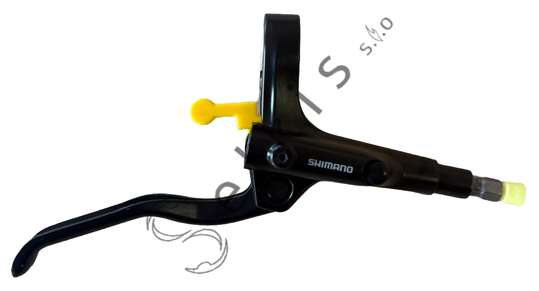 Shimano disc brake – assembled J-kit set, BL-MT200 (L) + BR-MT200 (F), hose 850 mm (SM-BH59-SS black) + assembled J-kit set, BL-MT200 (R) + BR-MT200 (R), hose 2000 mm (SM-BH59-SS black)
