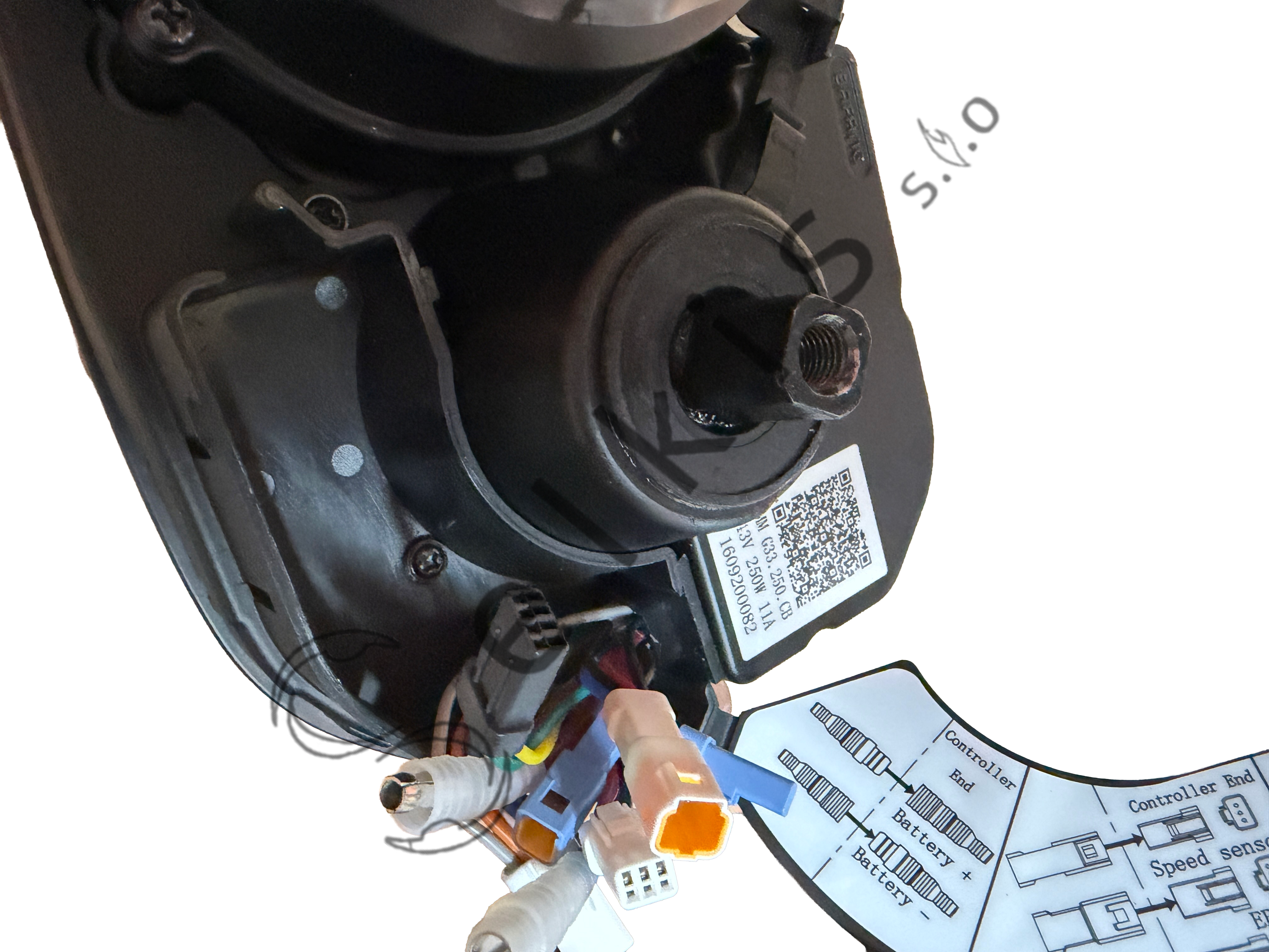 Mid-drive motor Bafang Maxdrive 43v 250Wh 80Nm without accessories