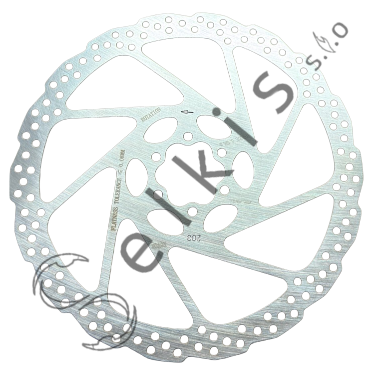 Clarks brake rotor 180 mm 6-bolt + bolts