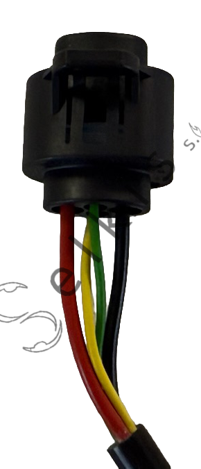 Bosch frame battery cable 220 mm
