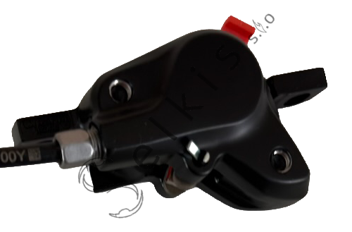 Shimano front disc brake – assembled J-kit set, BL-MT201 (L) + BR-MT200 (F), hose 1000 mm (SM-BH59-SS black)