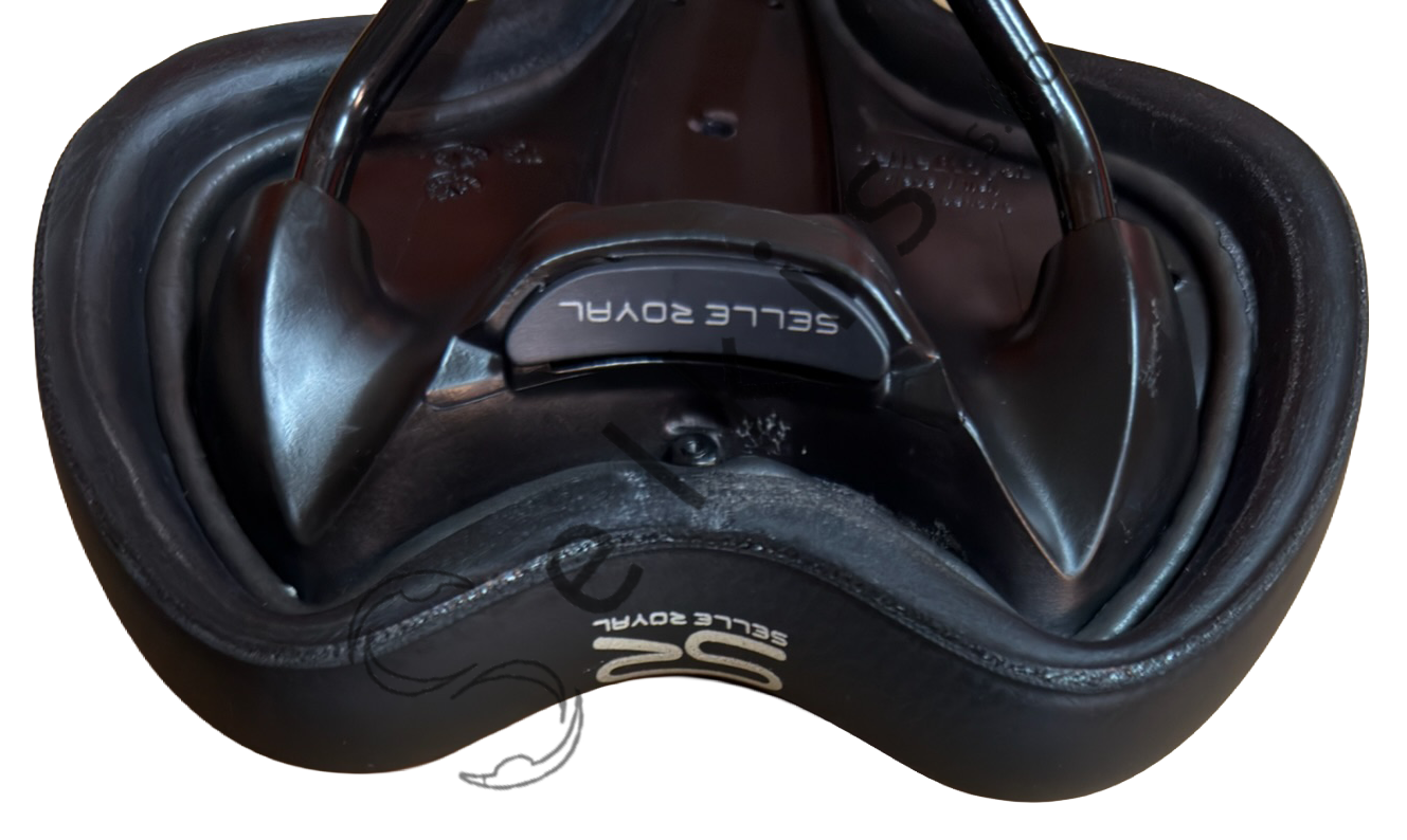 Saddle Selle Royal ARIEL 5458HR3 1 black PMS877 silver