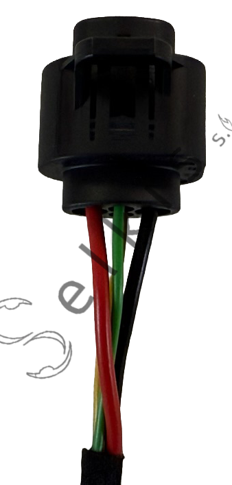 Bosch cable Powertube 520 mm without charging socket
